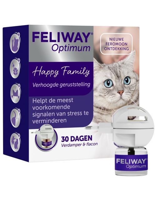 Feliway Optimum Startset - Anti stressmiddel - 48 ml Kat