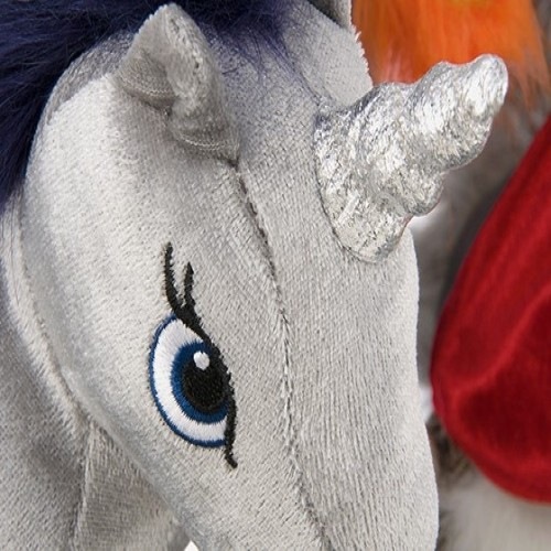 Brinquedo de pelúcia unicórnio cinza PLAY Pet Lifestyle para cães