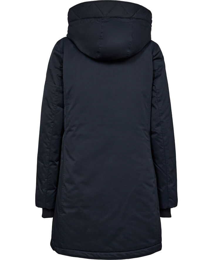 Tommy Hilfiger NYLON MIX PADDED HOODED PARKA Desert sky