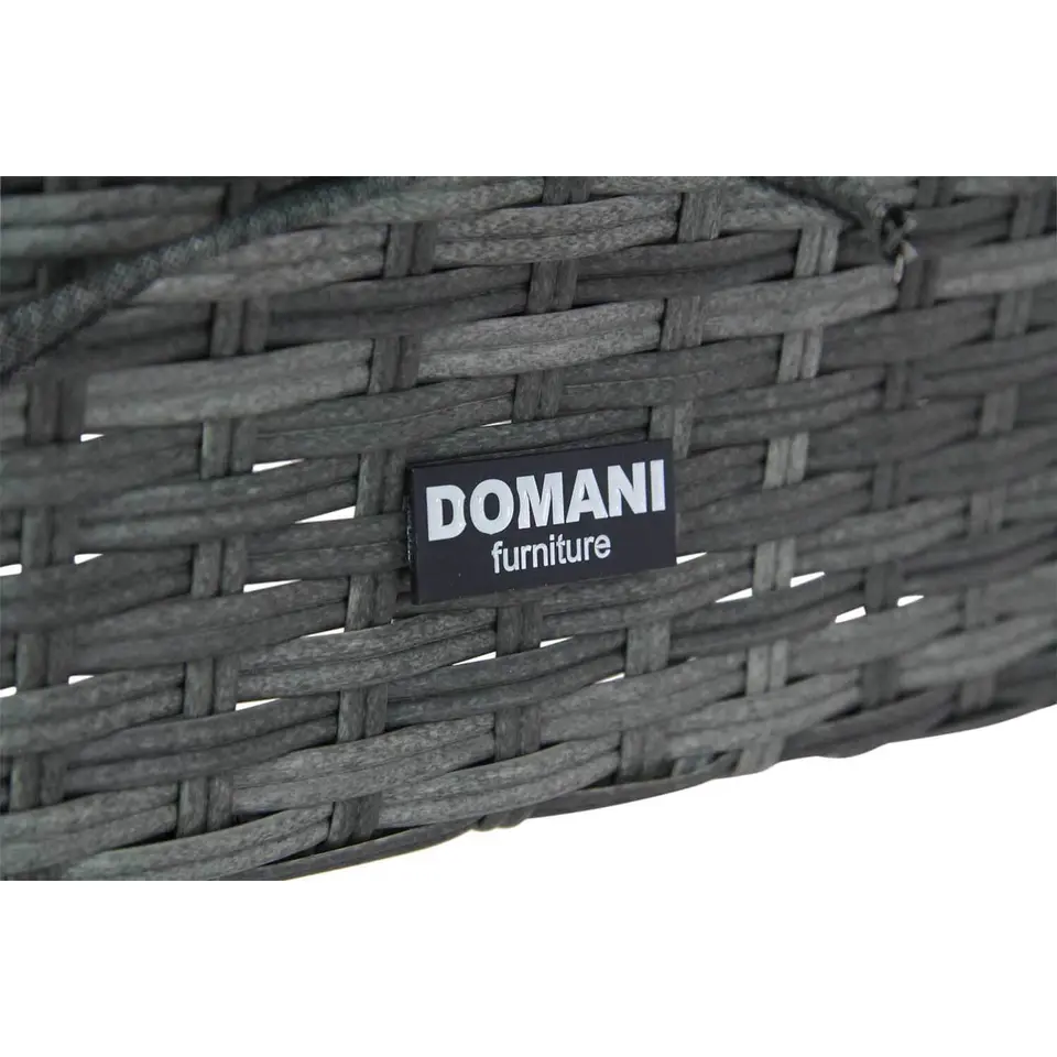 Tuinstoel Wicker Grijs-antraciet Domani Furniture Albergo