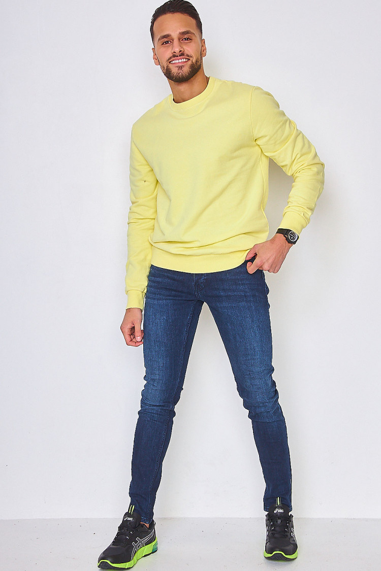 Jeans skinny bleu usé / Project X - TP21017