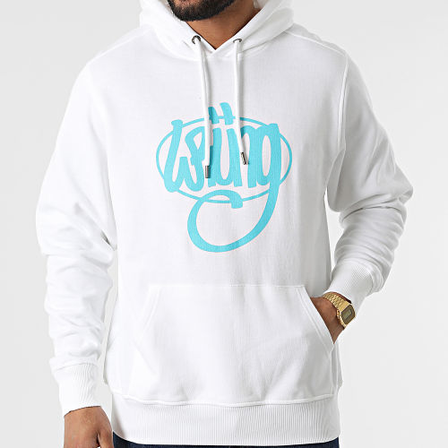 Sweat Capuche Essential Blanc