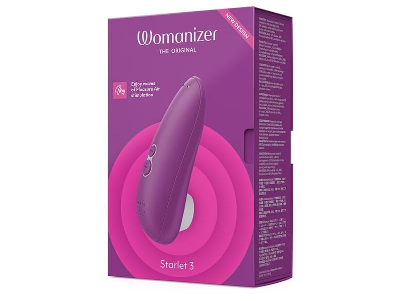 Womanizer Vibrator Womanizer Starlet 3 violet Auflegevibrator für sinnliche Stimmulation der Klitoris