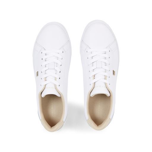 Tommy Hilfiger Essential Court Sneakers, White, 41