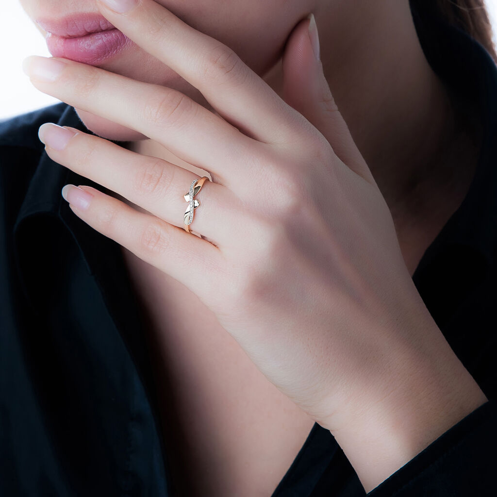 Bague Beata Or Jaune Diamant