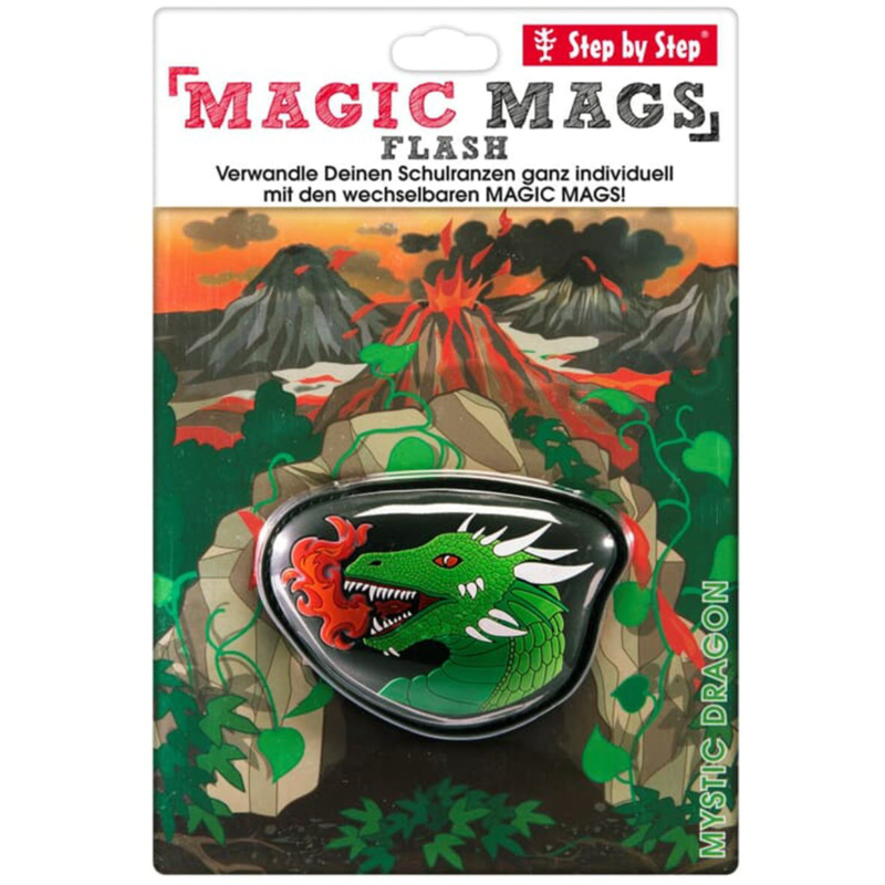 Step by Step Magnet-Set, Magic Mags, Mystic Dragon Zion, 3-teilig