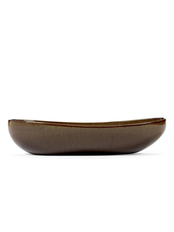 Serax Out of lines by Uncharted serveerschaal 36x17 Off White