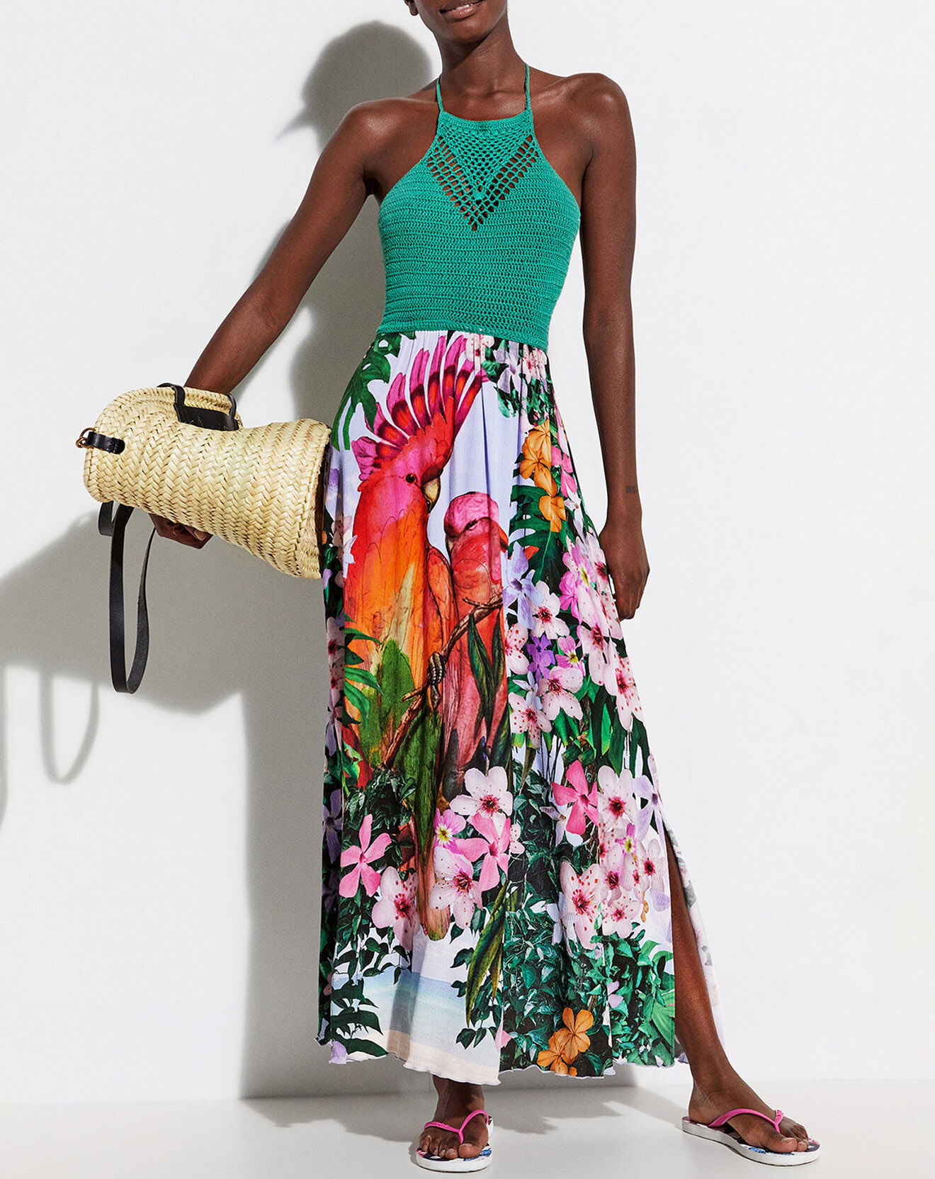 Desigual Robe Kelly verte