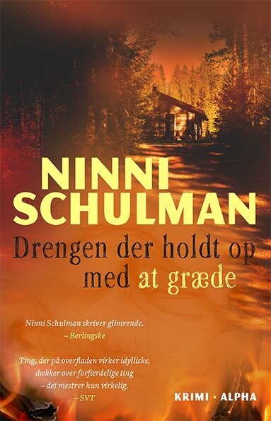 Drengen Der Holdt Op Med At Græde - Ninni Schulman - Bog