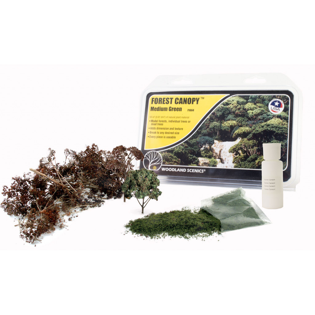 Woodland Scenics - Forest Canopy - Medium Green