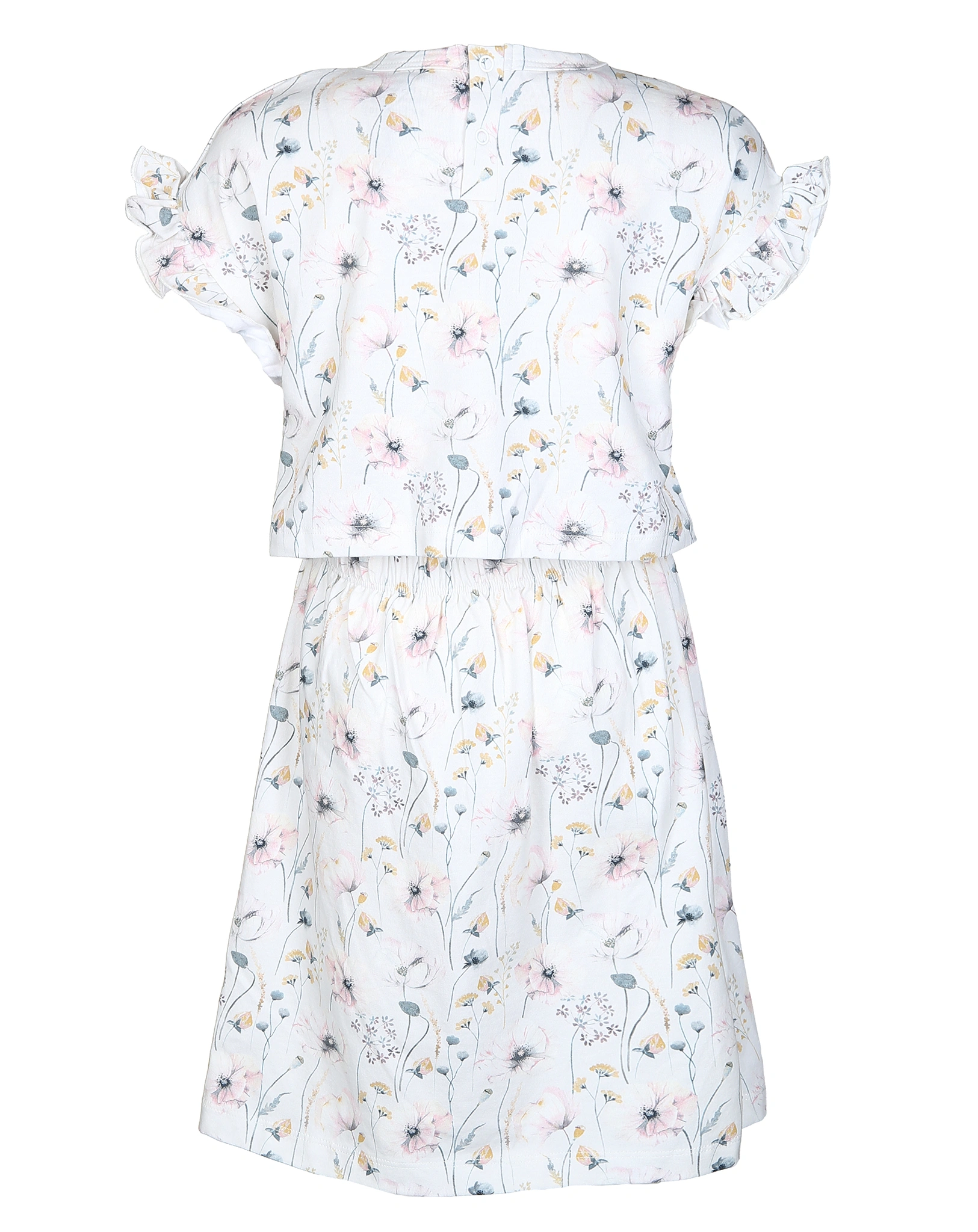 Kleid DELICATE FLOWER in snow white