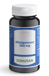 Bonusan Alfaliponzuur 300mg Capsules 60CP