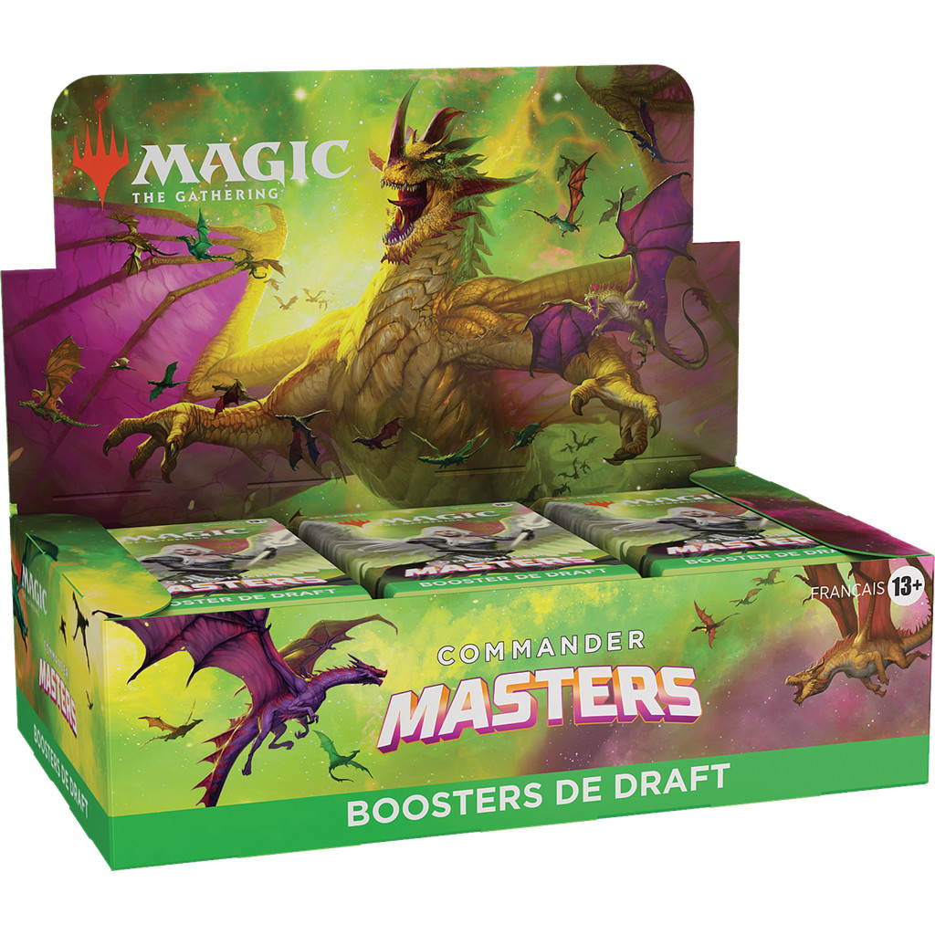 Magic The Gathering : Commander Masters - Boîte de 24 boosters de draft