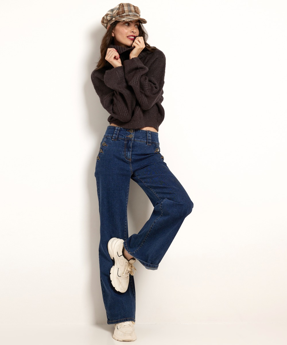 korte oversized trui