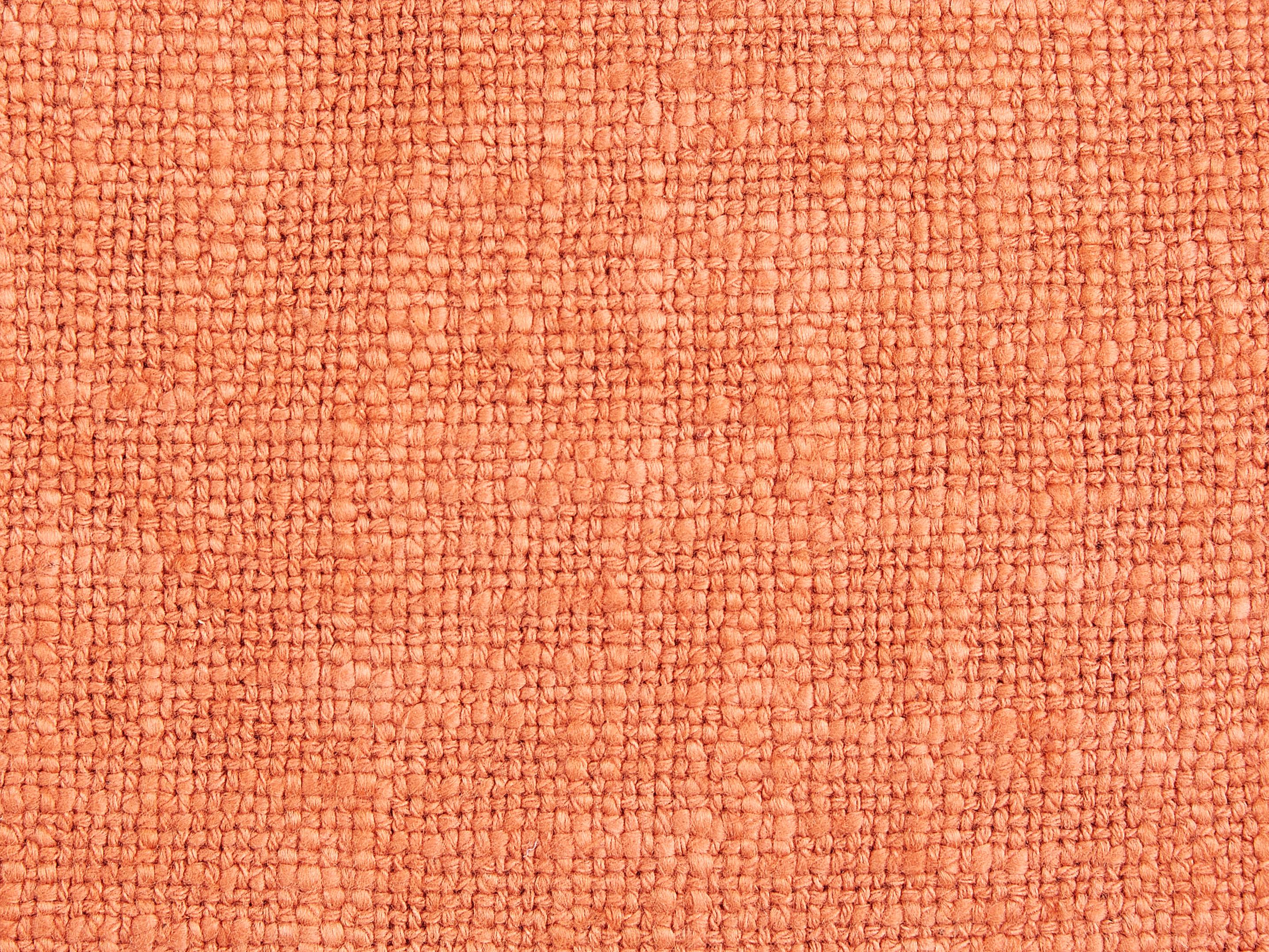 Set van 2 sierkussens MABA Katoen 50 x 35 cm Oranje effen