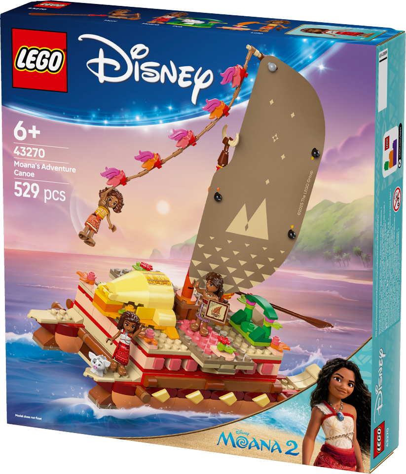 LEGO - Disney Princess - Vaianas Eventyrkano (43270)