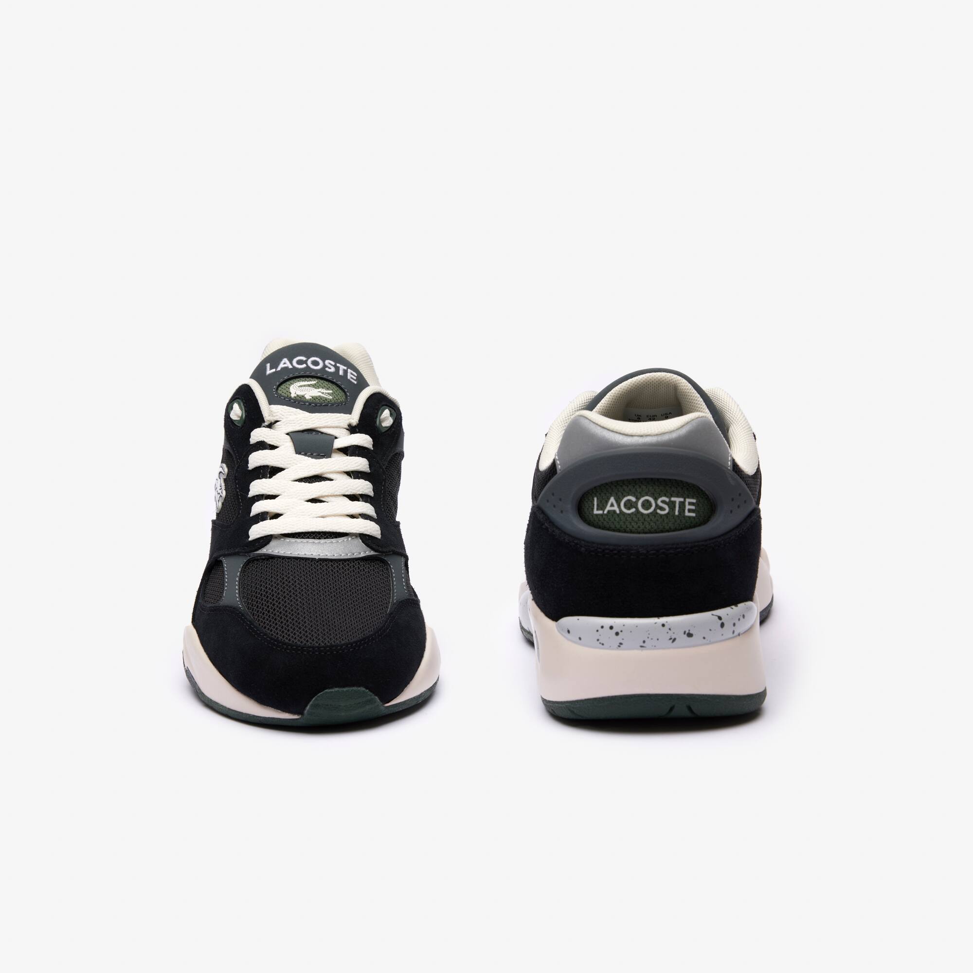 Herren-Sneakers Storm 96 Vintage mit Kaschmir-Effekt Sneakers - Schwarz - Lacoste - Herren
