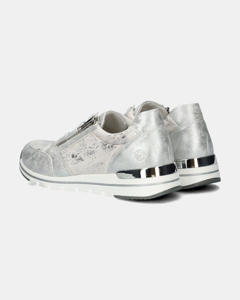 Remonte Lage sneakers  - zilver