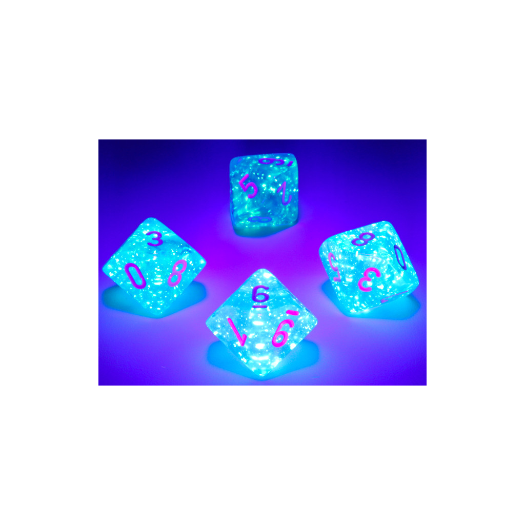Set de 10 Dés 10 Faces Chessex : Borealis