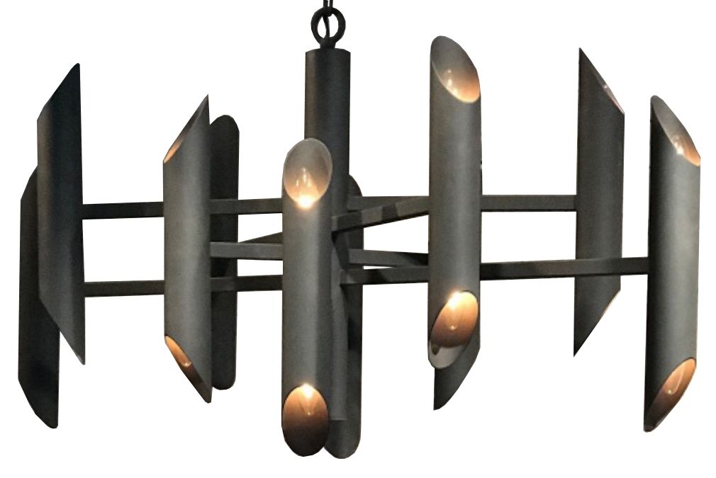 Hanglamp - ovaal | LB025-20+1 Mack  | Leclercq & BouwmanB110 x D40 cm