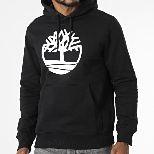 Sweat Capuche Core Logo A2BJH Noir