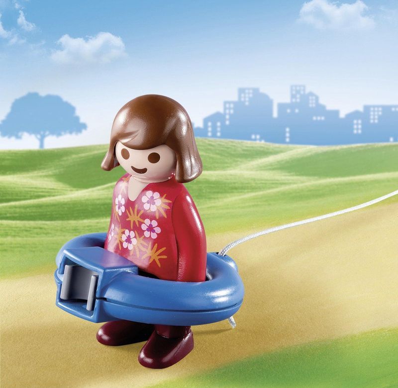 PLAYMOBIL 1.2.3 Hondentrein - 70406