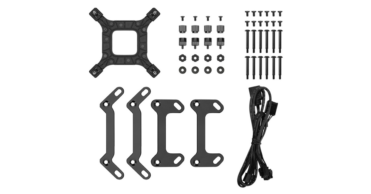DeepCoolLP360 waterkoeling  (Zwart, 4-pins PWM fan-connector)