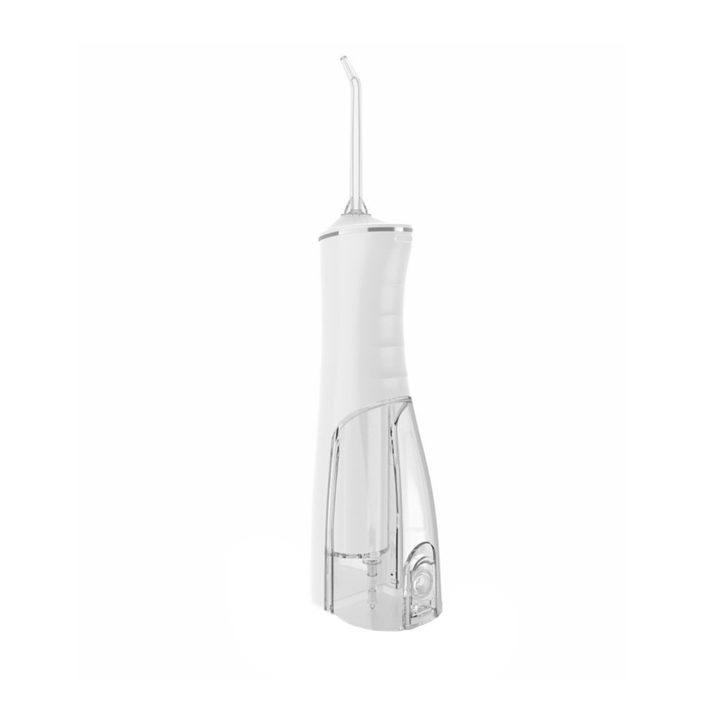 (7-tlg. Set) 180ml Elektrische Wasserdruck Munddusche Wasser Flosser Zahnreinigung - Weiss