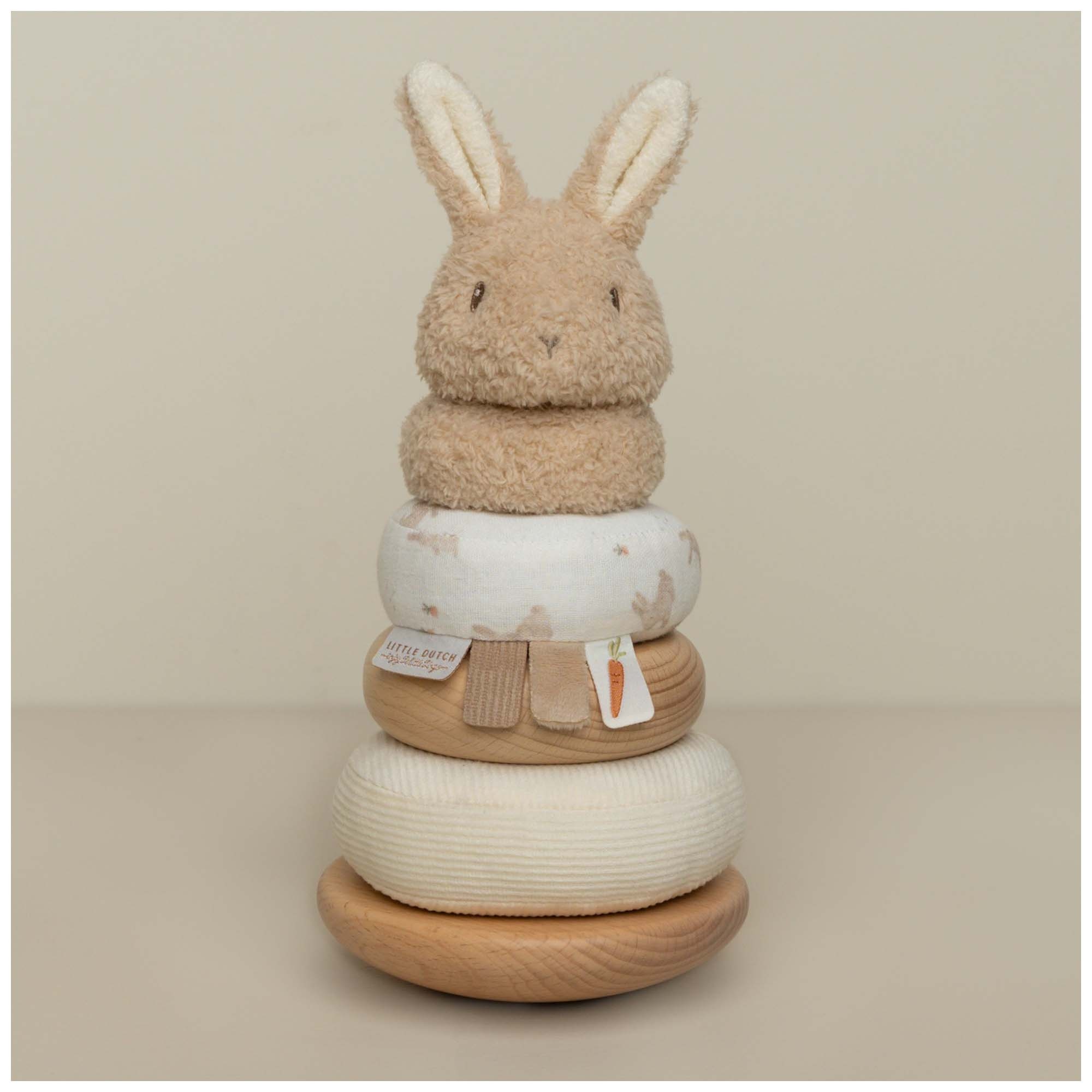 Little Dutch Baby Bunny Stapel-tuimelaar beige