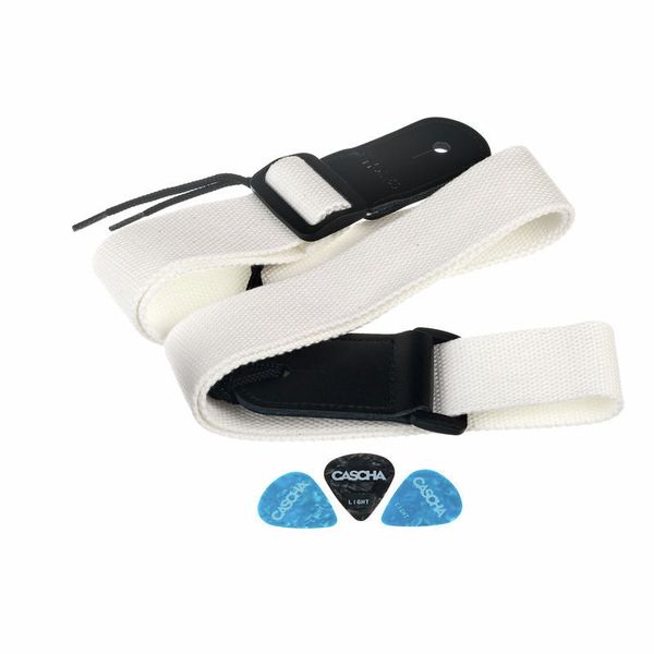 Cascha Carbon Concert Ukulele Set WH