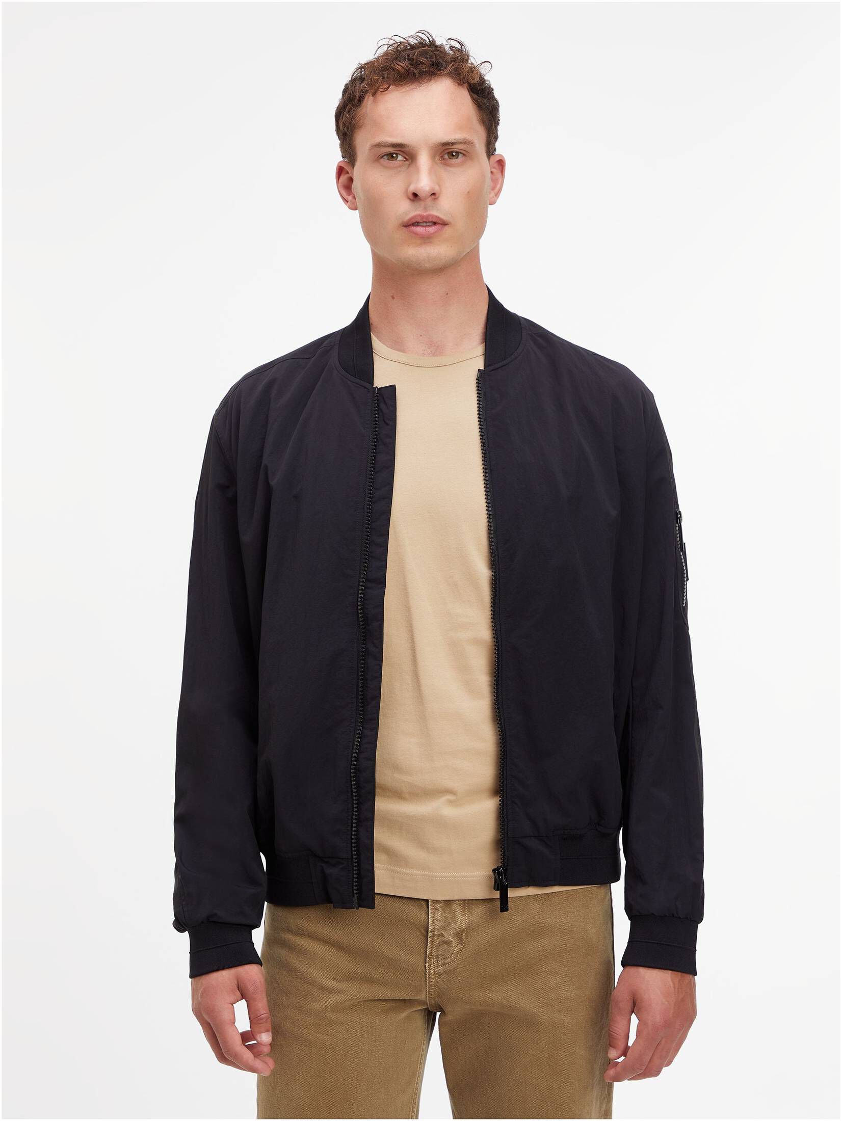 CALVIN KLEIN| Herren Jacke MATT CRINKLE HERO
