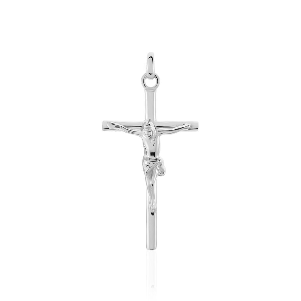 Pendentif Nessahae Argent Blanc