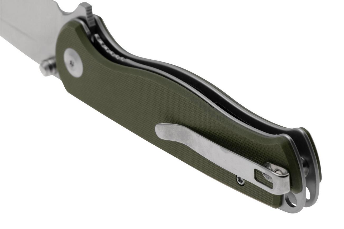 SENCUT Errant S23054B-2 OD Green G10, zakmes