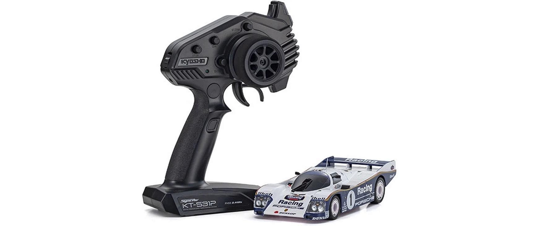 Mini-Z Porsche 962 C 1:27 Readyset<br>Hochleistungs-R/C-Rennauto