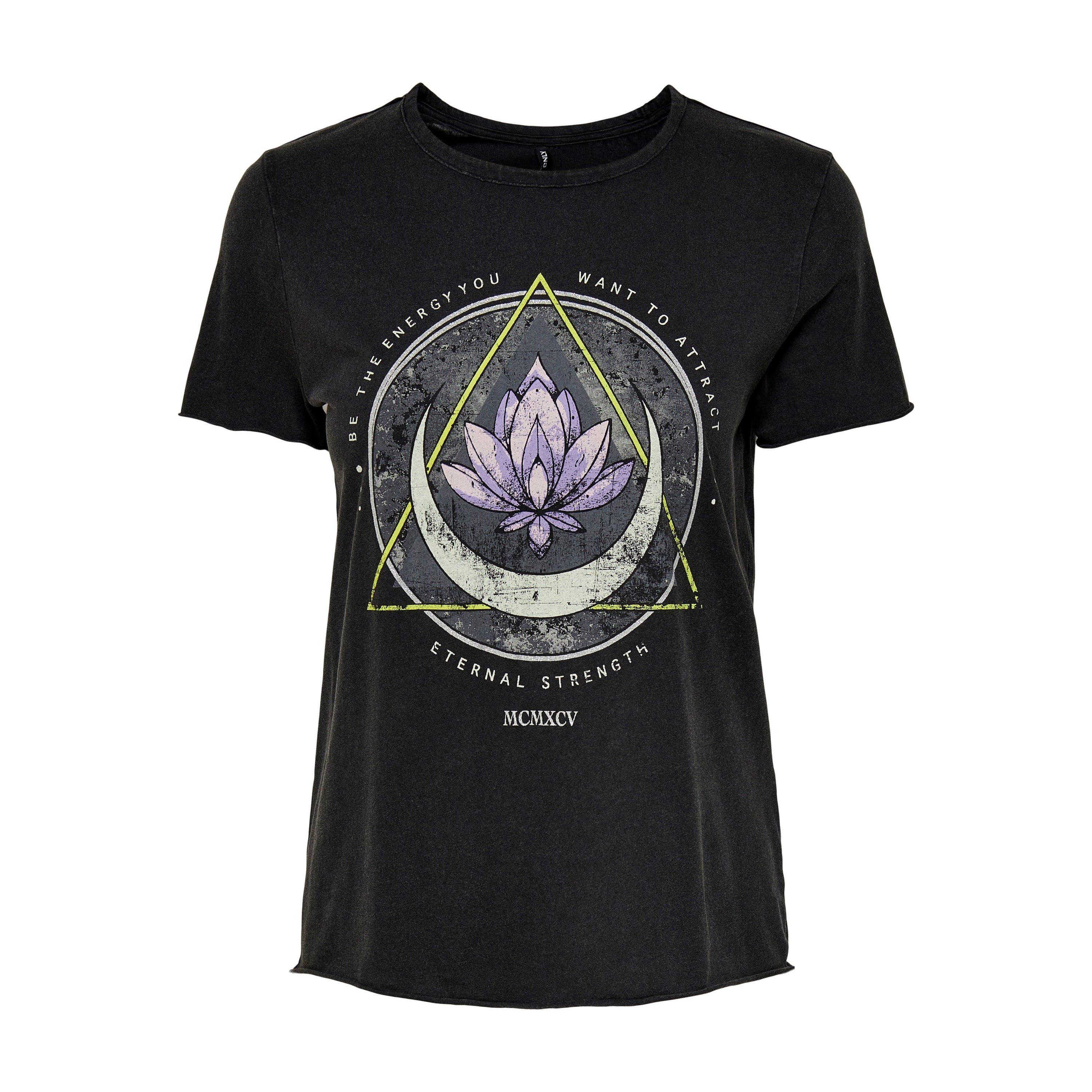 Only Lucy Short Sleeve Graphic T Shirt