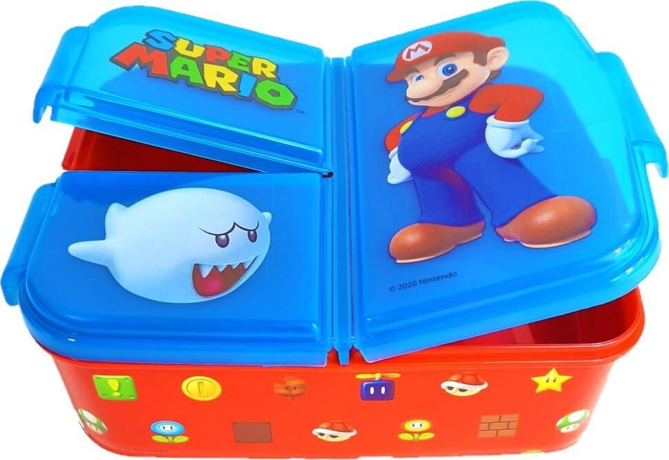 Super Mario - Madkasse Med Rum