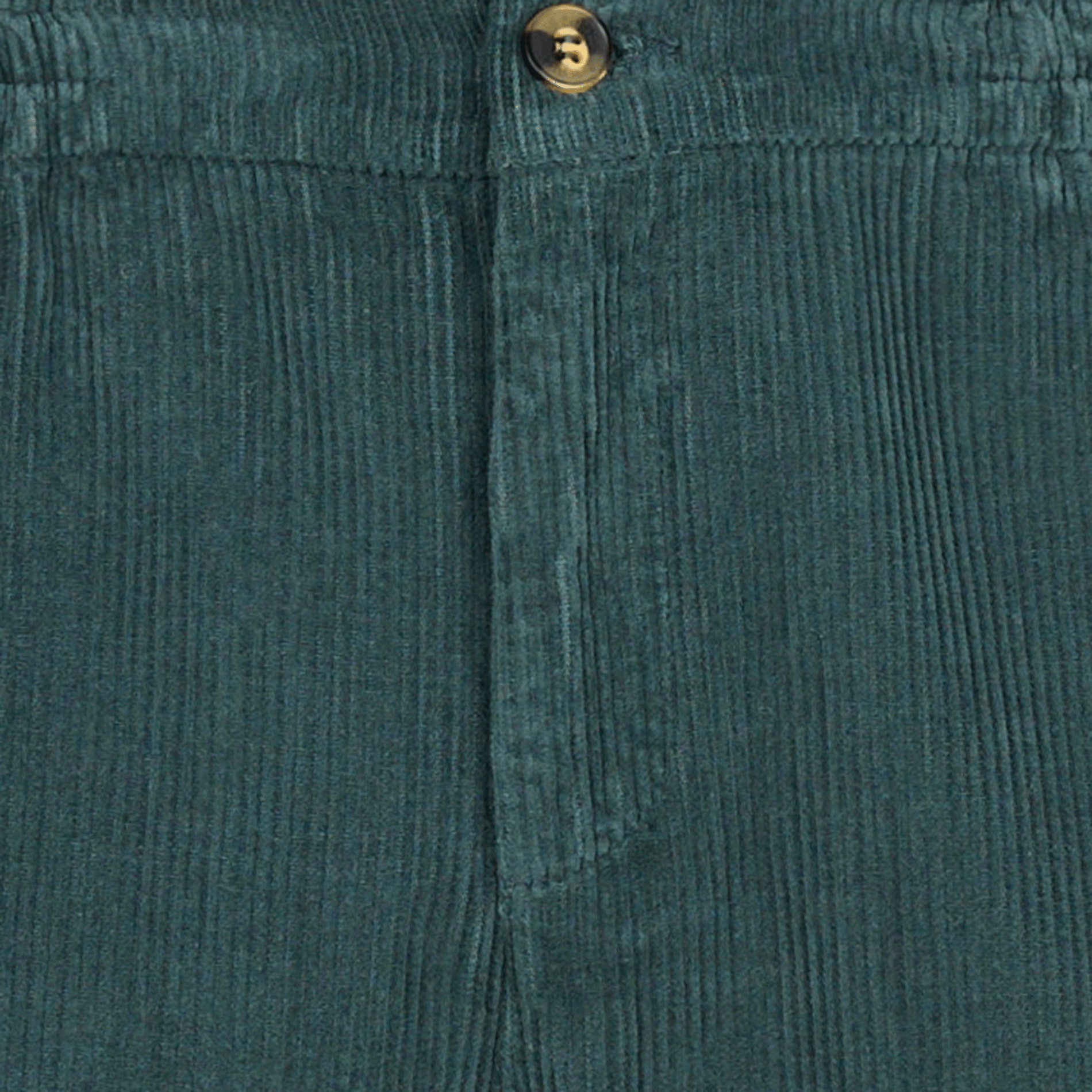 DREUILLE - Pantalon droit en velours côtelé| Vert