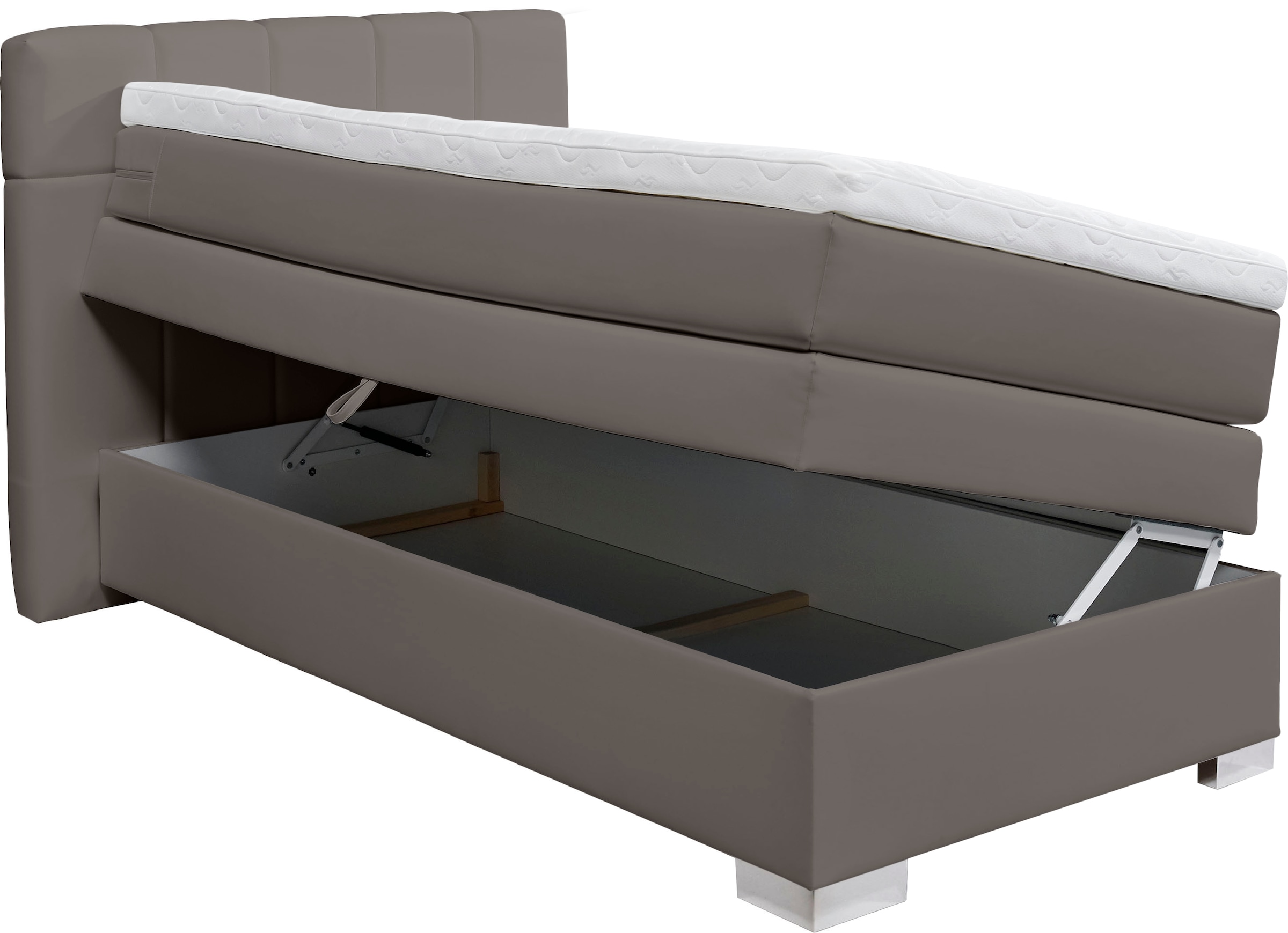 INOSIGN Boxspringbett »Airdrie« inkl. Bettkasten und Topper