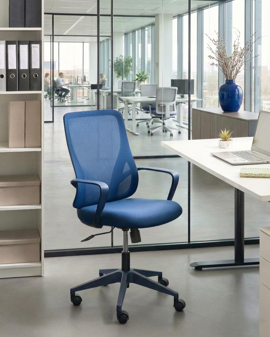 Bureaustoel LUMA Blauw