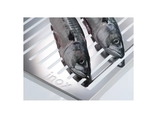 Grille Barbecue en Acier Inoxydable, grande, spéciale cuisson poisson, ABRASAME