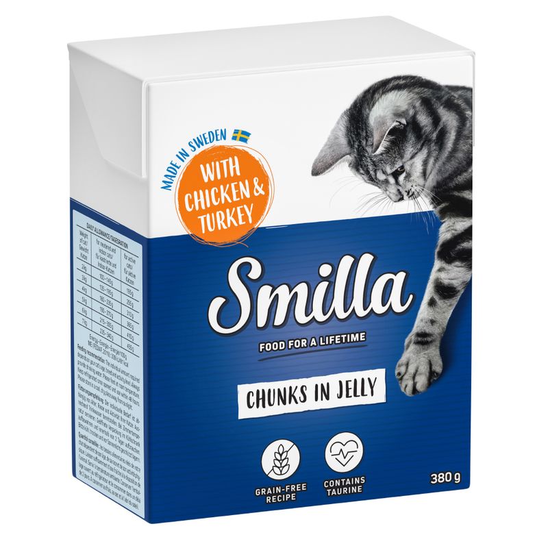 Smilla Bouchées en gelée sans céréales 6 x 380 g
