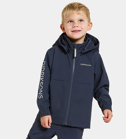 Didriksons Sommerjacke - Himbeere - Navy