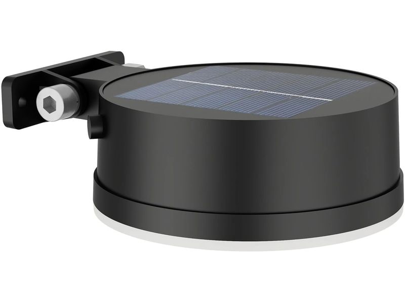Philips Solar Vynce Wandleuchte, Lichtsensor, rund, 2700K, Aussenwandleuchte