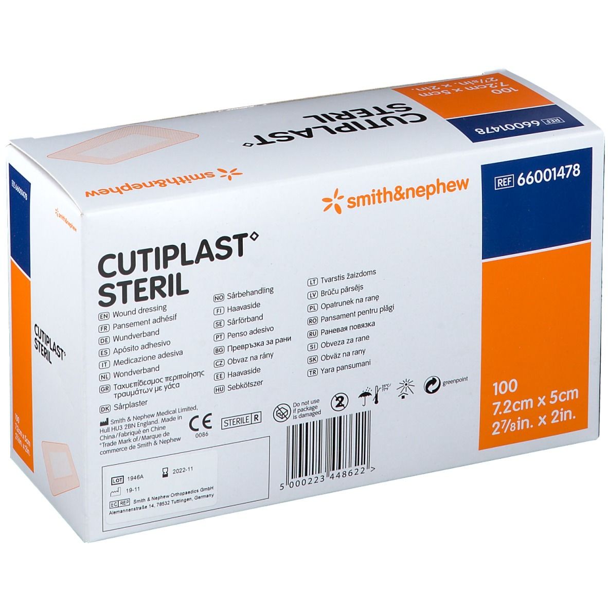 Cutiplst steril