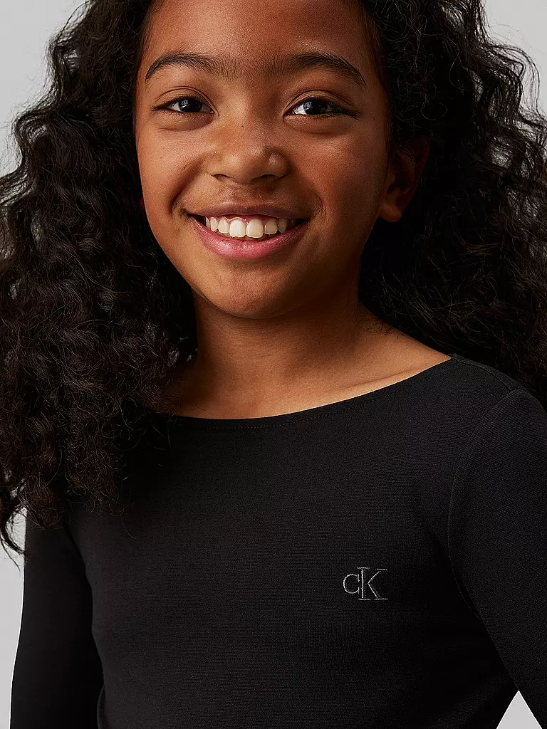 CALVIN KLEIN JEANS Mädchen Minikleid schwarz