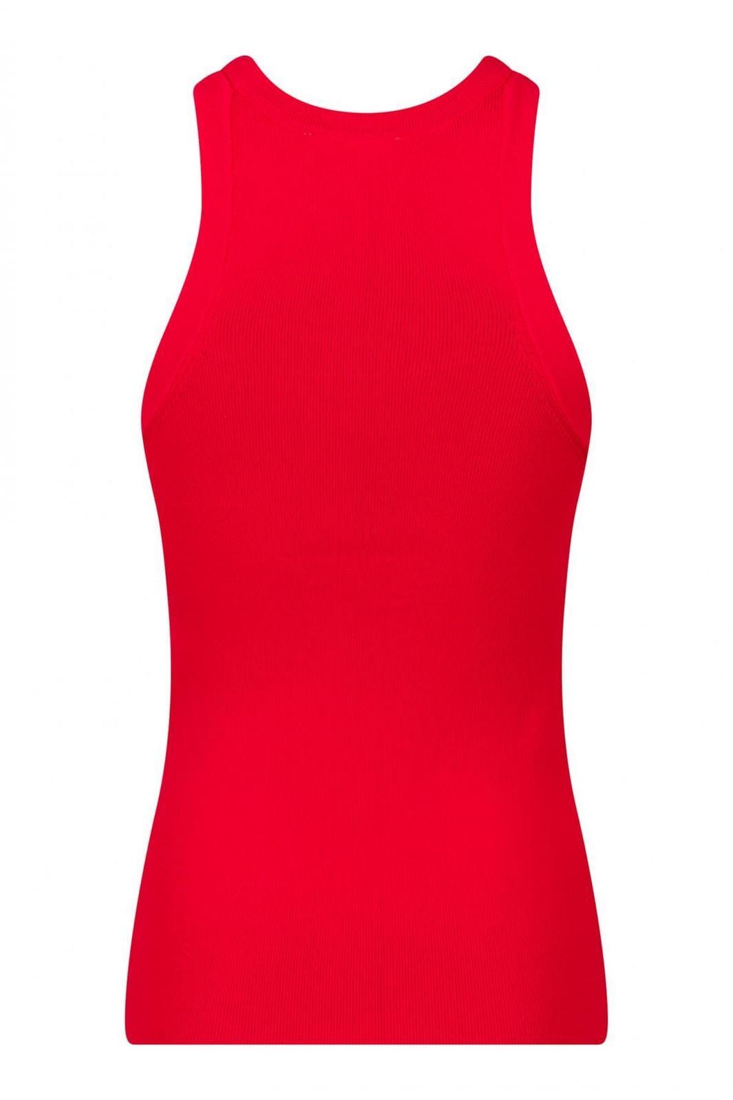 Neo Noir Willy Knitted Top red