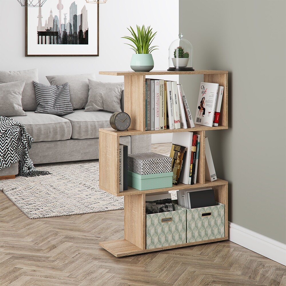 VICCO Raumteiler LEVIO Sonoma Regal Bücherregal Standregal Hochregal Wandregal