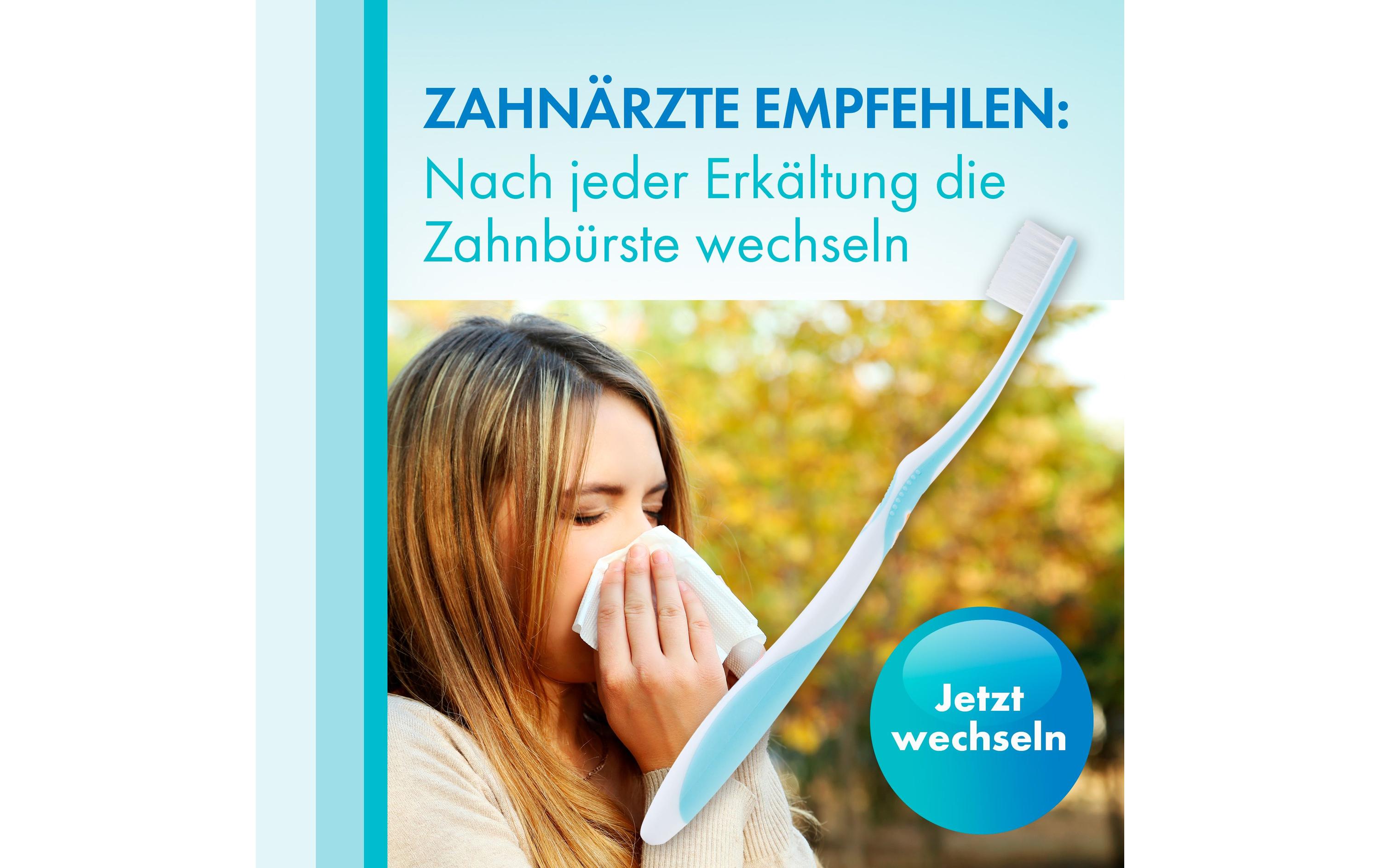 Handzahnbürste Zahnfleischschutz mittelZahnbürste für eine gründliche Reinigung mit gleichzeitigem Zahnfleischschutz