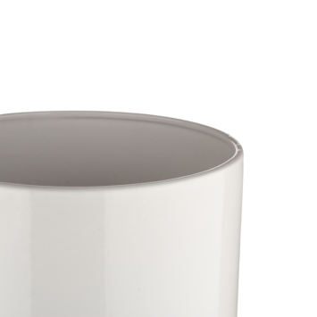 Keramieken pot wit 30x30x40cm