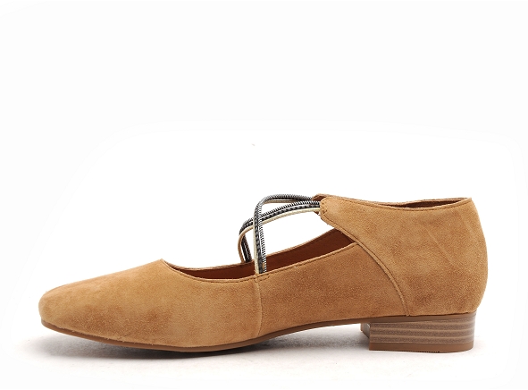 Mamzelle ballerines femme anima beige
